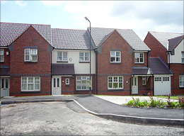 Photograph of housing estate development