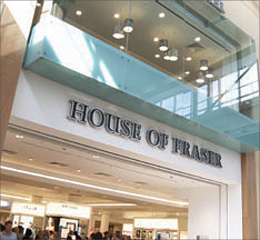 Photograph House of Fraser shop front