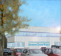 Illustration of development for Severn Trent Water