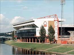 Photograph of stadium development